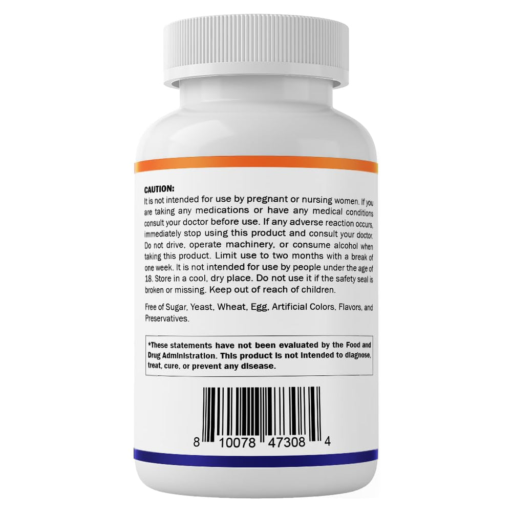 Berry-flavored Vitamatic Melatonin bottle with berries around