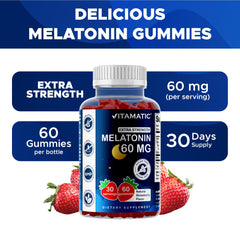 Vegan-friendly, pectin-based melatonin gummies