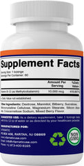 Health and wellness imagery of B12 lozenges