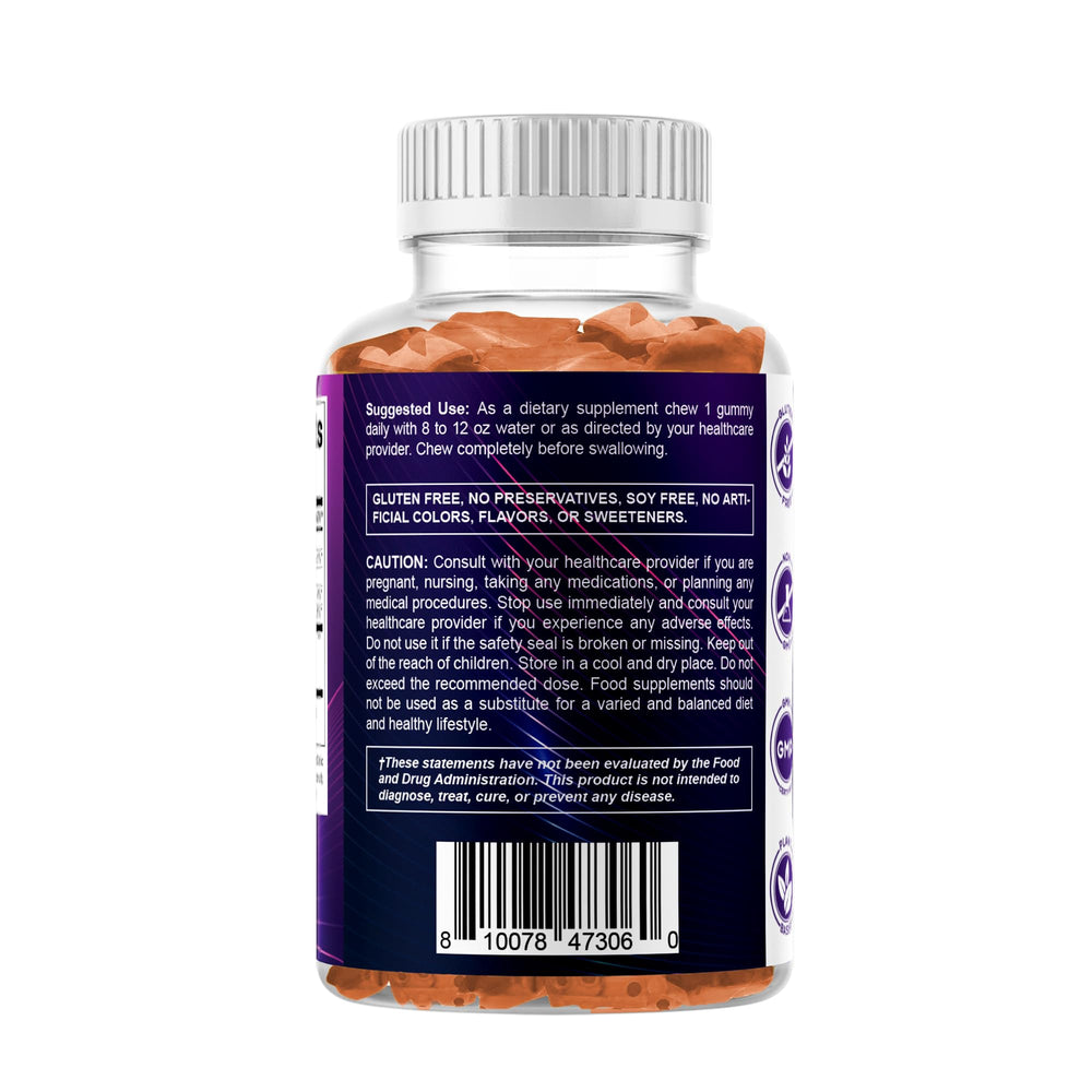 Lifestyle shot of Vitamatic Milk Thistle Gummies on a kitchen counter