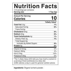 Vitamatic Organic Turmeric Powder 1 lb front view