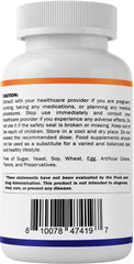 Packaging side view of Vitamatic Keratin bottle