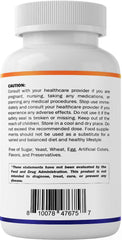Vitamatic Potassium 99mg bottle with 250 tablets on white background
