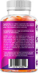 Package with serving size and fiber information graphic