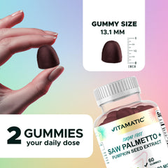 60 gummies bottle on white background