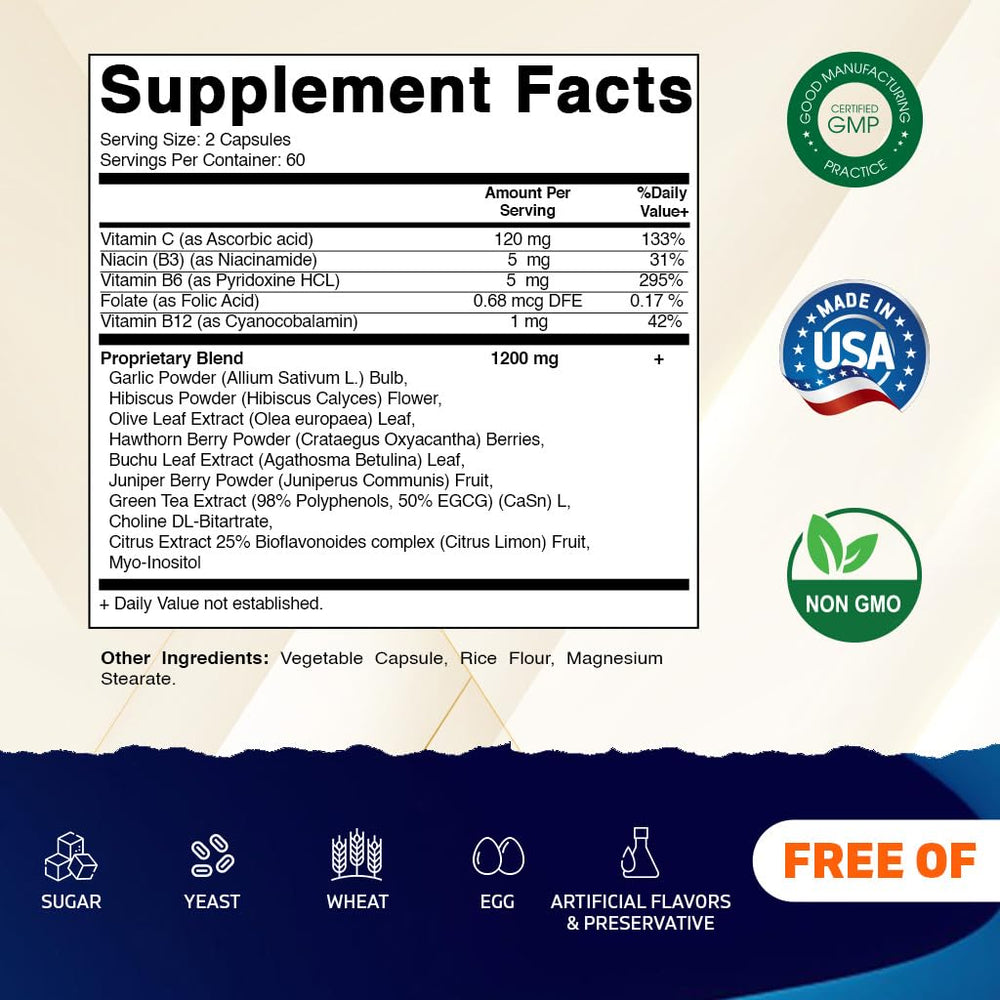 Label close-up highlighting Non-GMO, vegan and gluten-free
