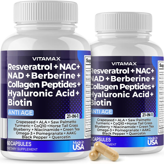 Vitamax Age Smart bottle with capsules