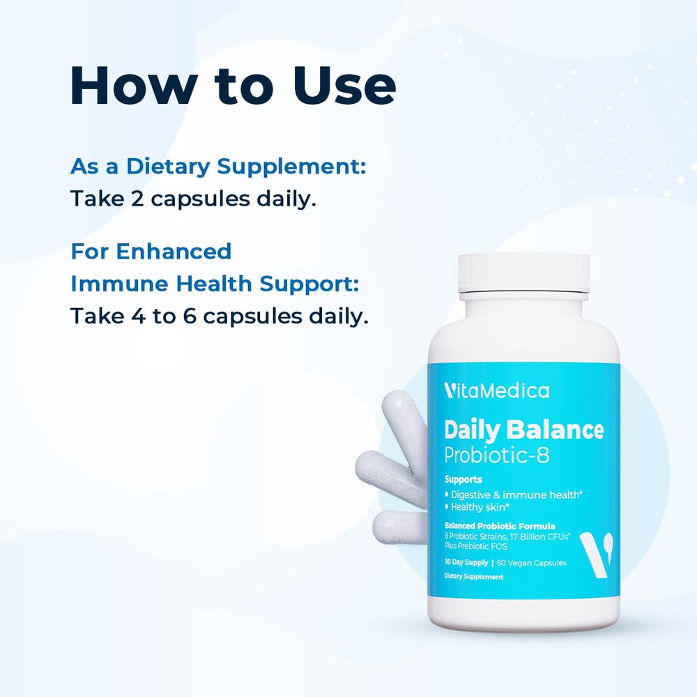 Vegan-friendly probiotic information on label