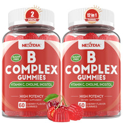 Vitamin B Complex Gummies label close-up