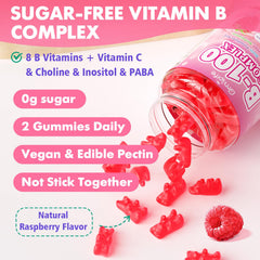 Ingredients list for Vitamin B Complex Gummies