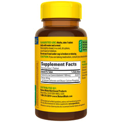 Vitamin B12 500 mcg tablets on white background