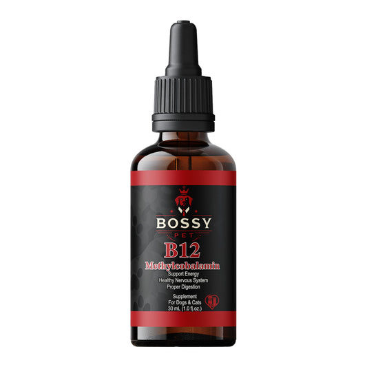 Liquid vitamin B12 drops for dogs and cats