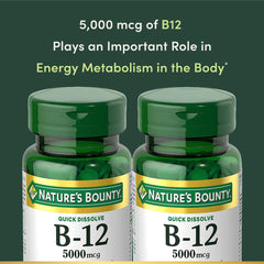 Cherry-flavored Vitamin B12 quick-dissolve tablet