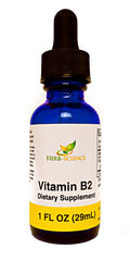 Close-up of riboflavin liquid drops with dropper