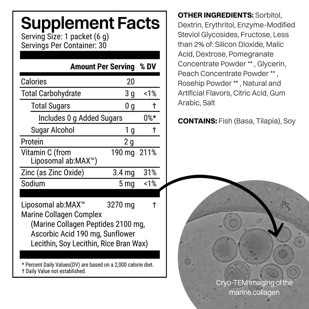 Vitamin C 190mg for skin, hair and nails