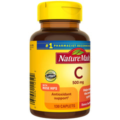 Packaging update notice for Nature Made Vitamin C with Rose Hips