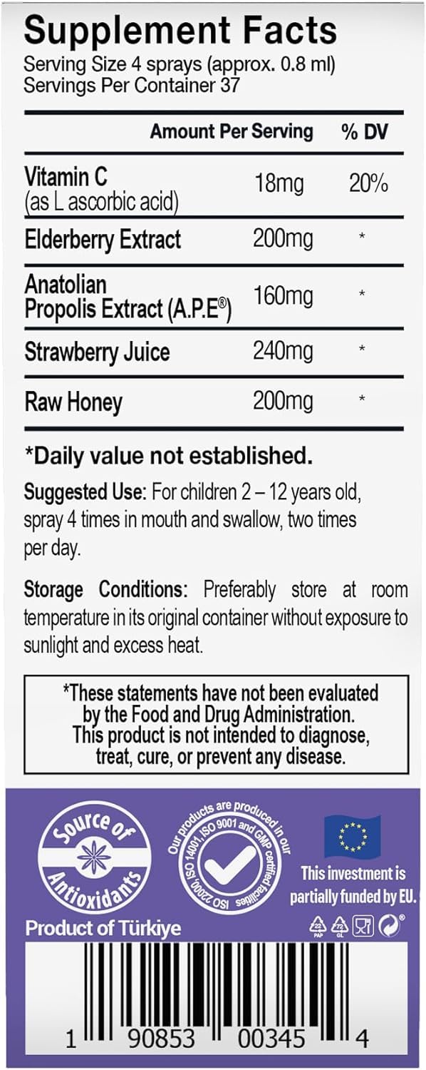 Vitamin C ingredient in the product