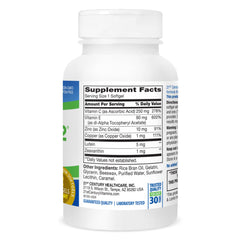 Key ingredients include vitamin C, vitamin E and zinc