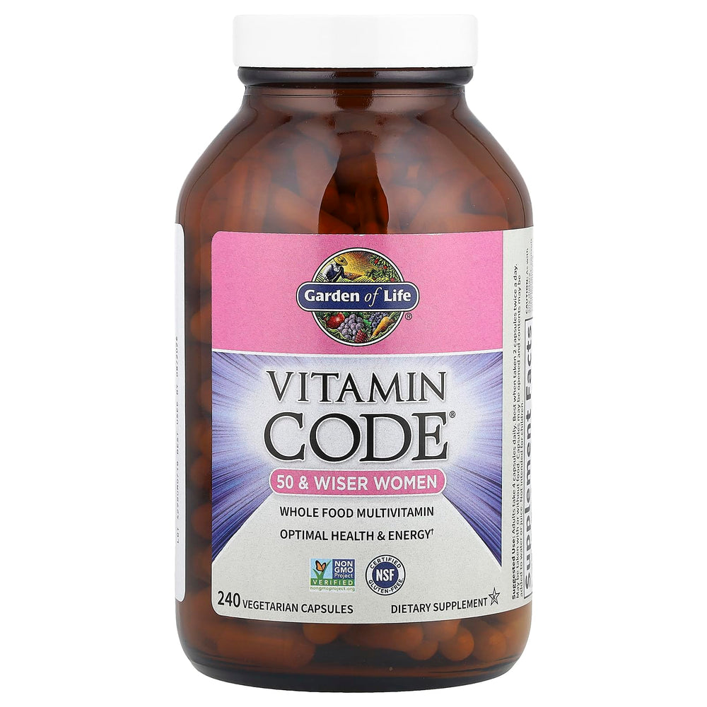23 raw organic fruits and vegetables in Vitamin Code formula