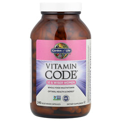 23 raw organic fruits and vegetables in Vitamin Code formula