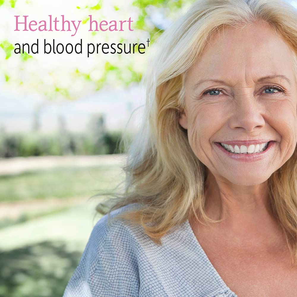 Label detail showing vitamins and minerals for women 50 plus
