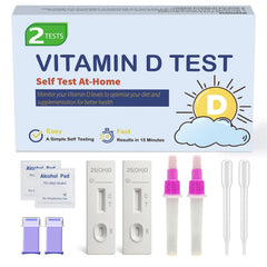 Two-test vitamin D at-home test kit