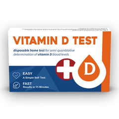 Vitamin D test kit at-home packaging