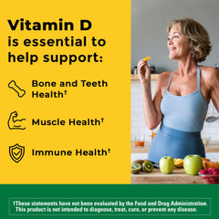 Vitamin D3 2000 IU (50 mcg) tablets label