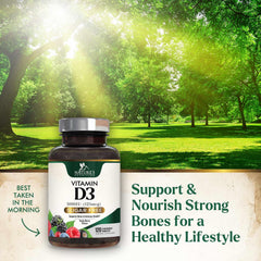 125 mcg Vitamin D3 per chewable tablet