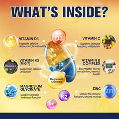 Vitamin D3 5000 IU softgel close-up