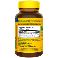 Graphic illustrating bone health supported by Vitamin D3