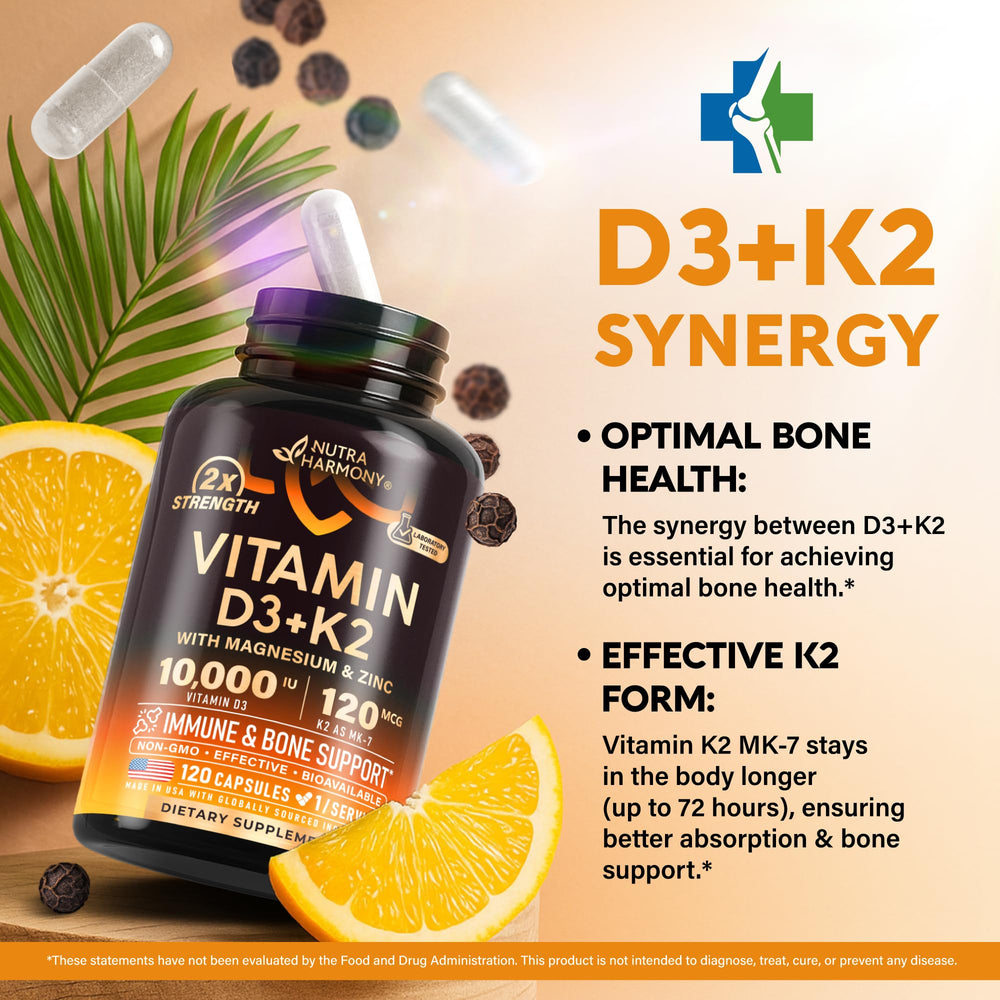 Black pepper extract for better D3 K2 absorption