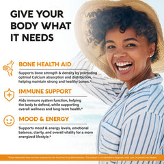 Ingredients including magnesium, zinc, vitamin C and vitamin B12