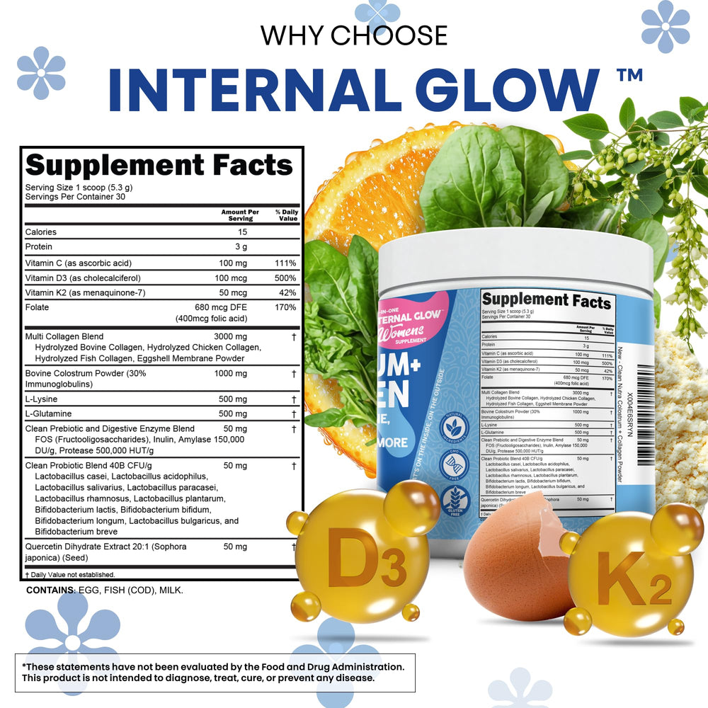 Vitamin D3, K2 and quercetin blend