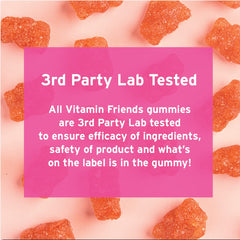 USA-made Vitamin Friends packaging on display