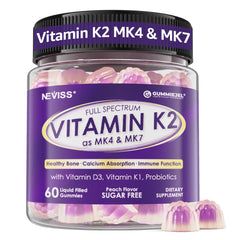 Bottle of Vitamin K Complex Gummies with D3