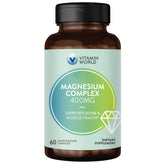 Vitamin World Magnesium Complex bottle with 400mg capsules