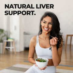 Supplement facts label on Milk Thistle bottle