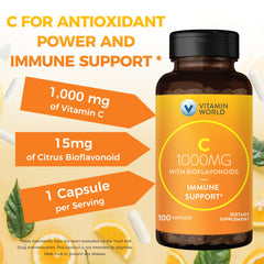 Bottle showing 100 capsules per bottle