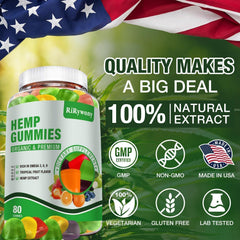 Gummies enriched with vitamins C and E