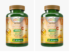 VITAMISAN Liposomal Vitamin C bottle with 100 capsules, pack of 2