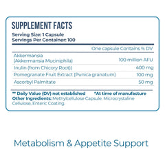 Vitamo probiotic supporting metabolic health and steady energy