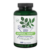 Vitanica Adrenal Assist bottle label – 180 count