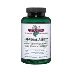 Vitanica Adrenal Assist bottle with vegan capsules