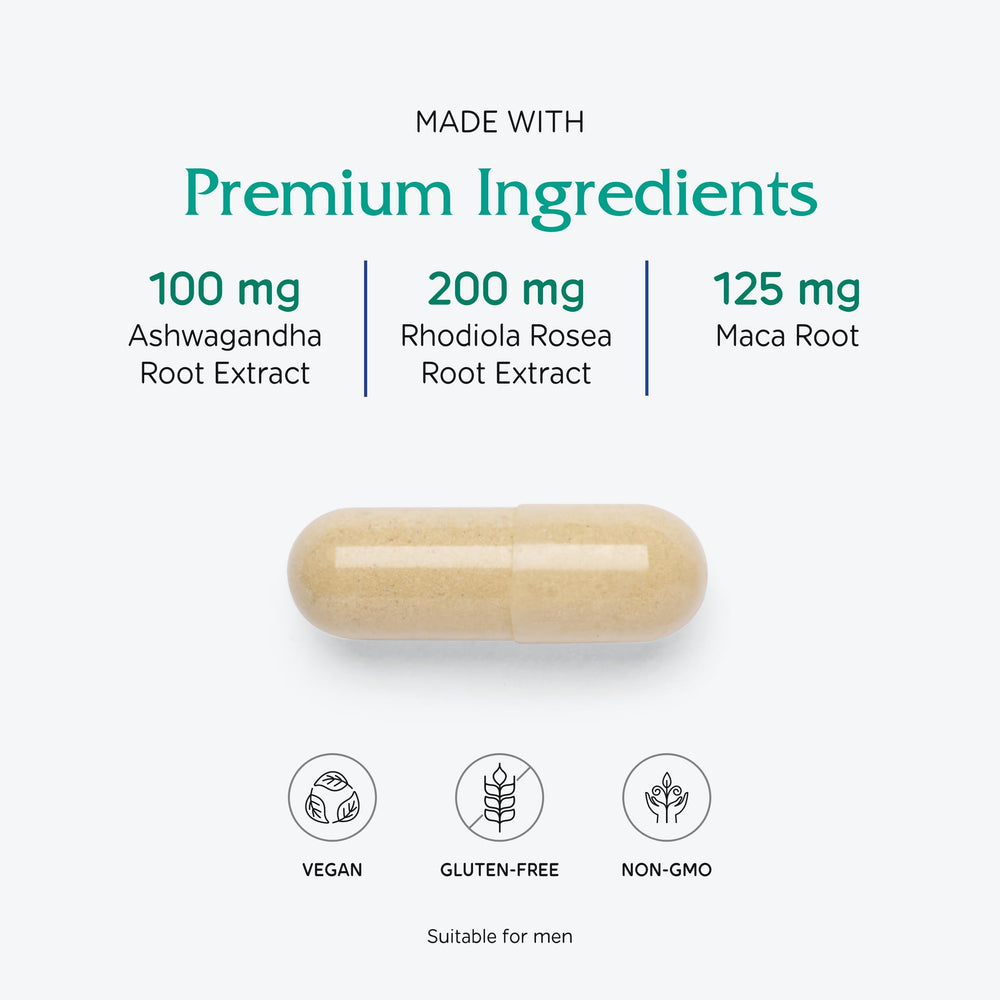 Maca-based vitality and adrenal support image