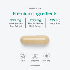 Maca-based vitality and adrenal support image