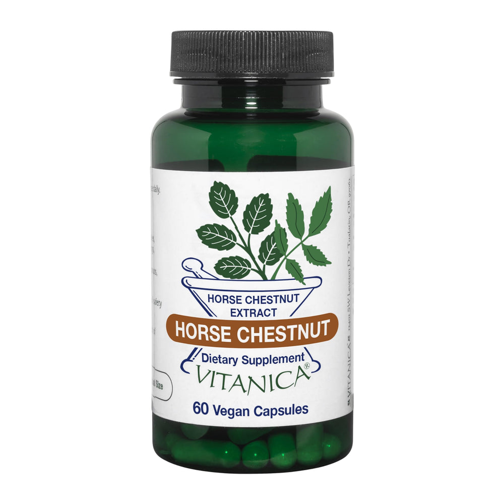 Vitanica Horse Chestnut bottle with 60 capsules