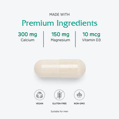 Vegan-friendly bone support supplement