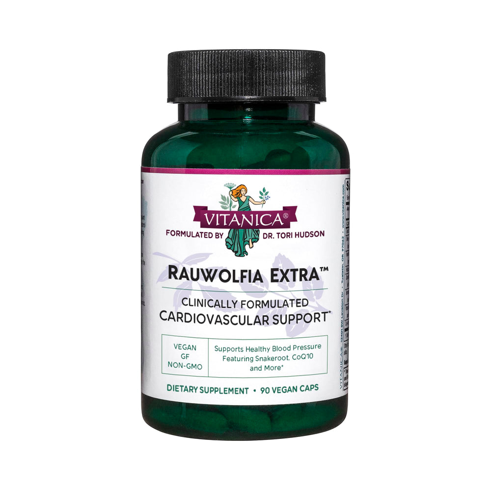 Vitanica Rauwolfia Extra bottle and label