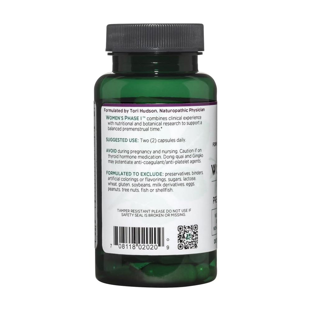 Ginkgo and St. John's Wort herbal support for PMS
